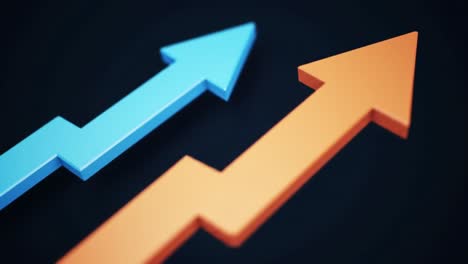 upward trend arrows