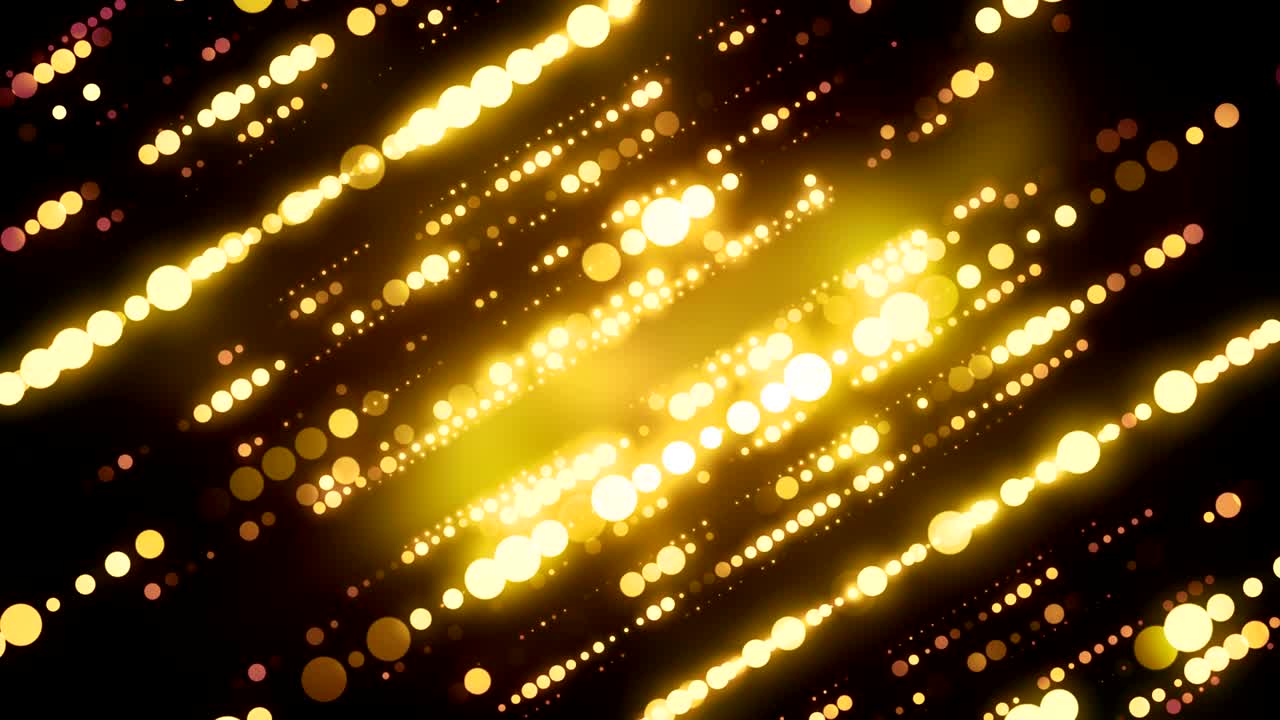 반이는 황금빛의 움직임