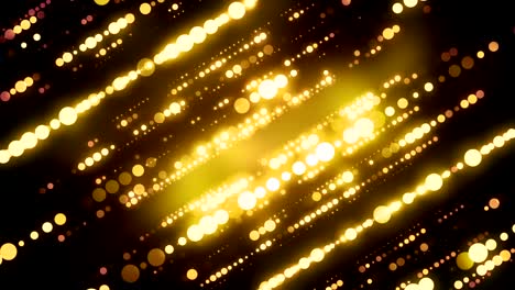 shimmering golden light motion