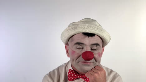 payaso emoji - cara durmiente