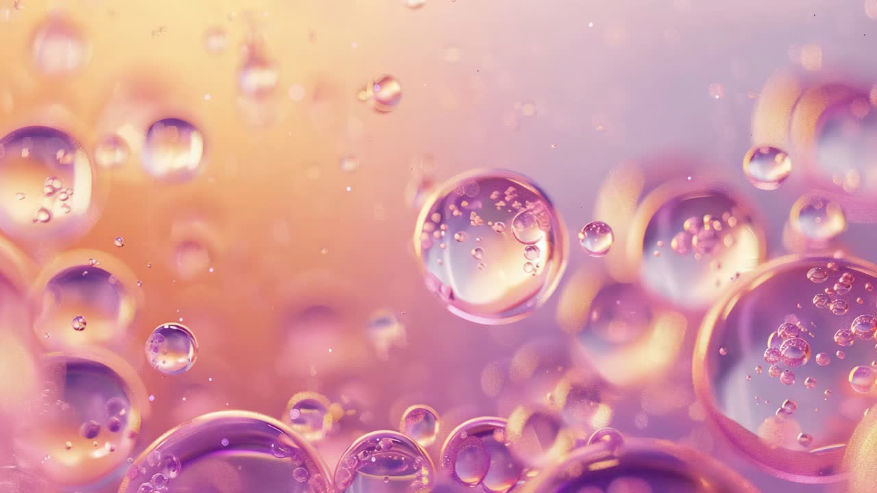 Bubble astratte colorate