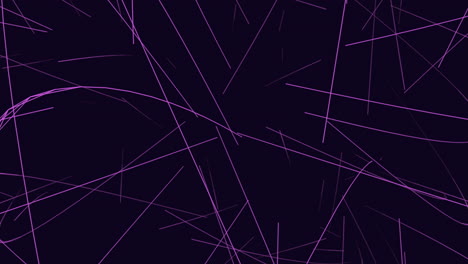 Motion-random-geometric-neon-lines-in-dark-galaxy