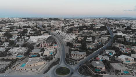 Video-Aéreo-De-Drones-De-Malta,-Naxar-Y-Alrededores