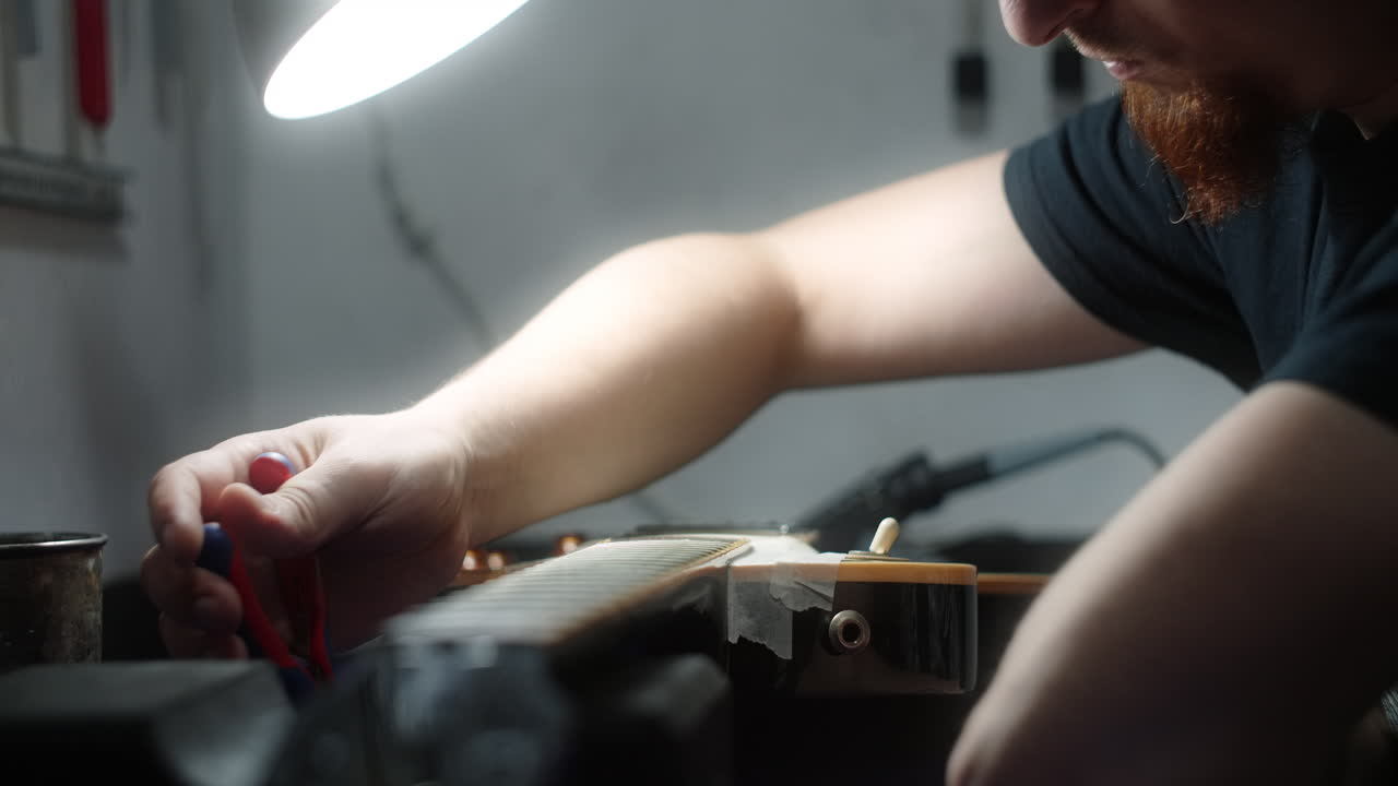 Guitar Repair in Progress