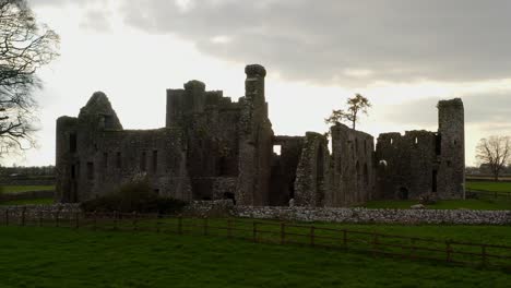 Low-angle-orbiting-shot.-Bective-Abbey.-County-Meath