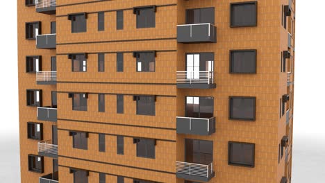 fachada de un edificio residencial moderno