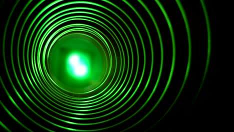 fondo conceptual abstracto con un túnel de agujero de gusano de alta tecnología futurista