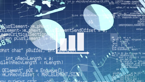 animation of diagram over data processing