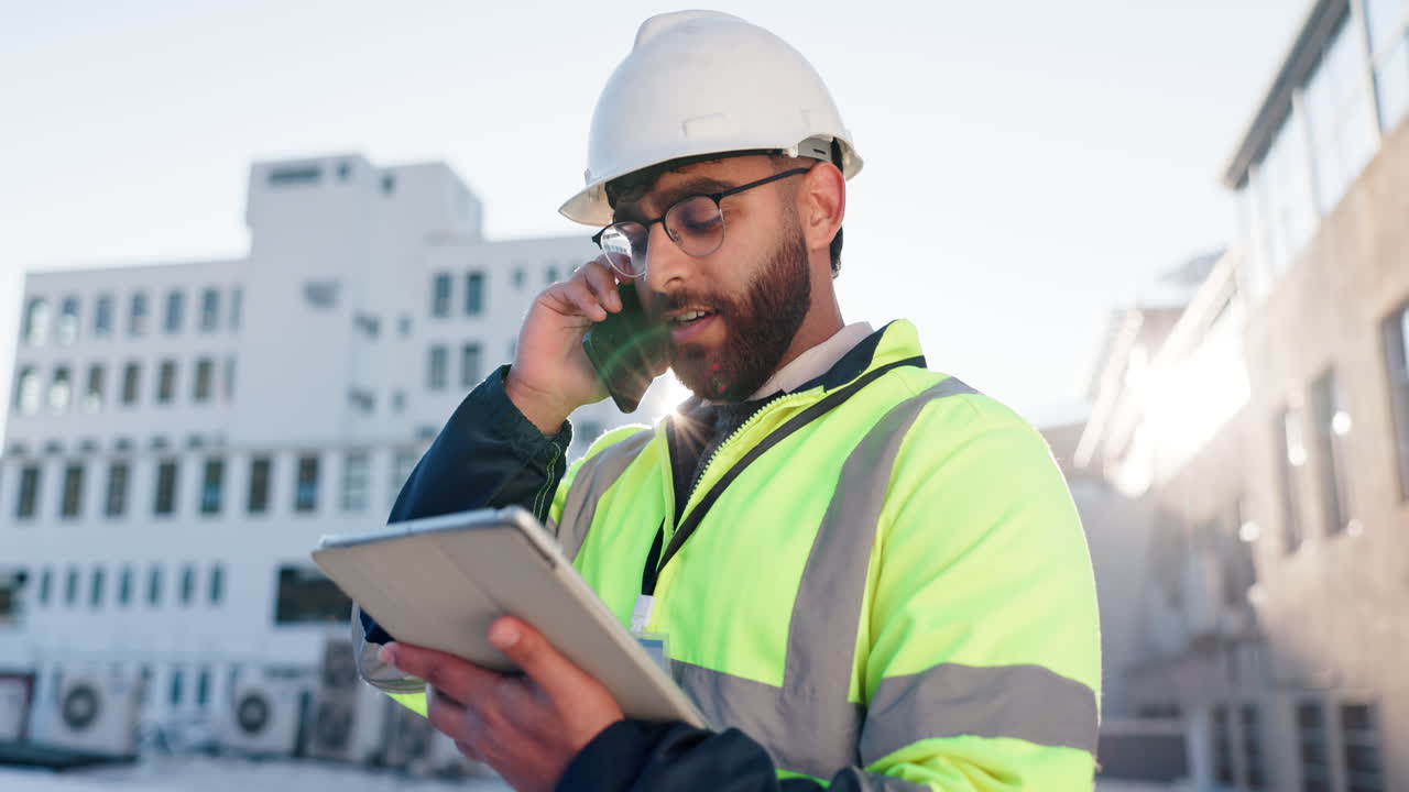 trabajador de la construcción en un sitio de construcción