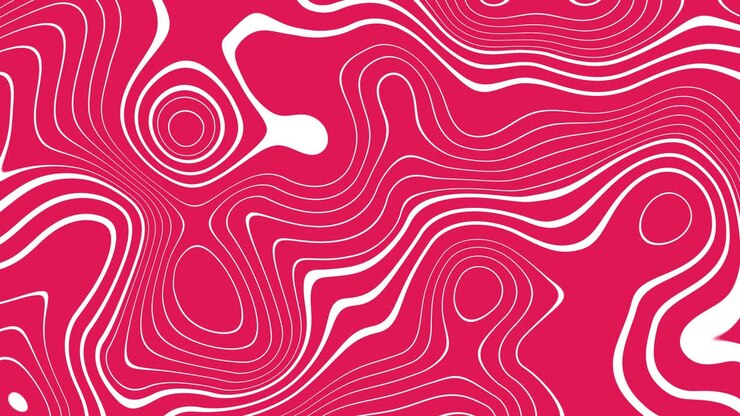 Curved Seamless Abstract Loop Background