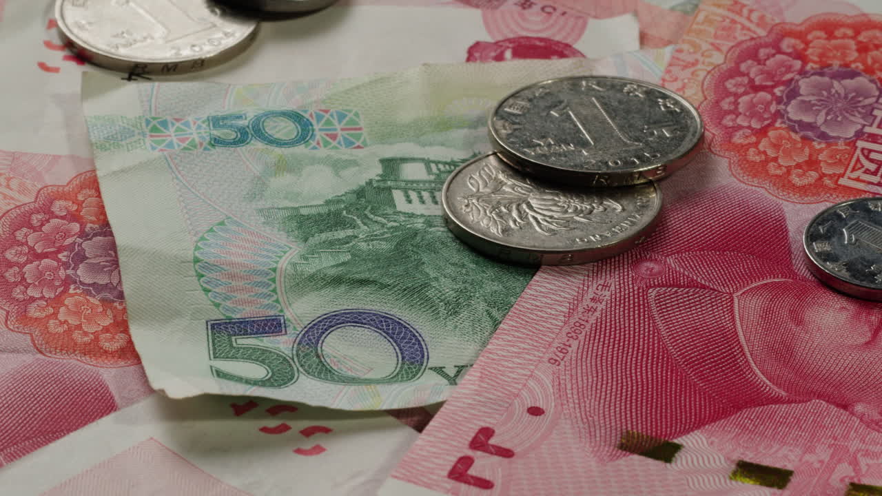 Chinese Yuan and Coins