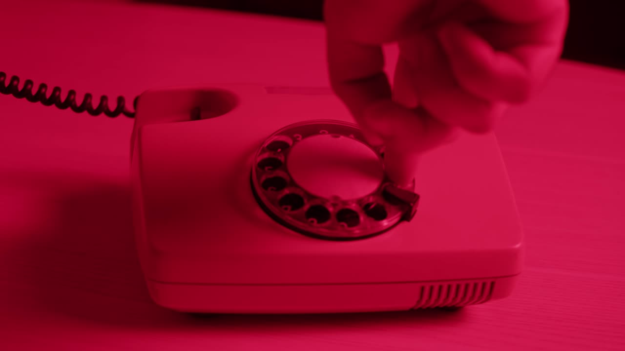Retro vintage phone, A yellow rotary telephone is displayed on a wooden desk, adding a nostalgic touch