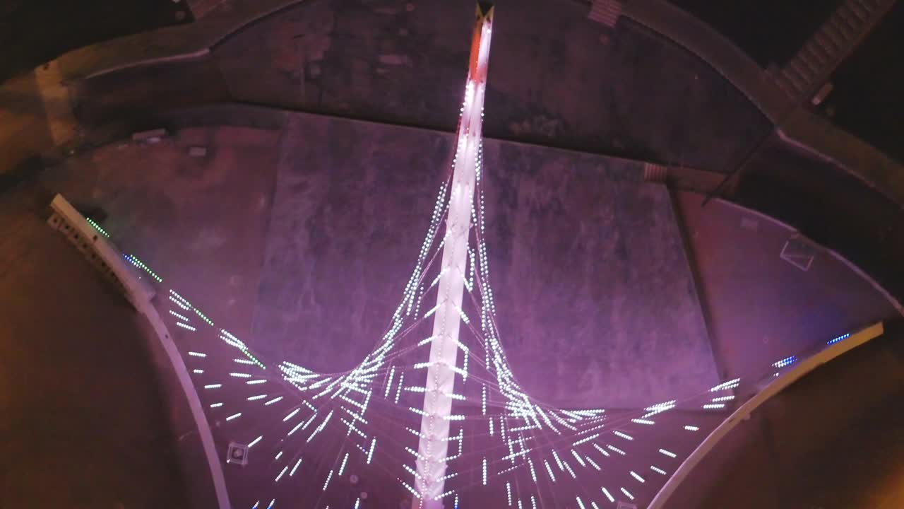 도시에서의 밤 - 공중