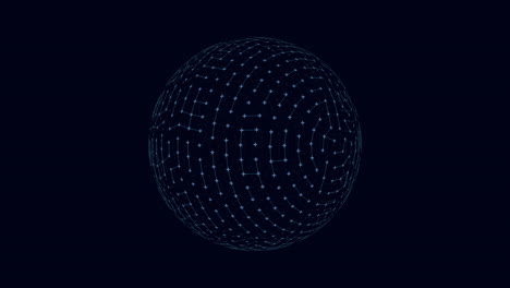 dynamic 3d sphere with spinning illusion