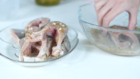 salsa de pescado para marinar