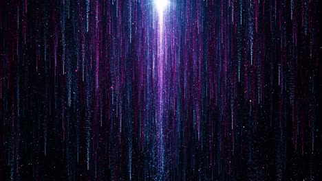 particles blue pink event game trailer titles cinematic concert stage background loop