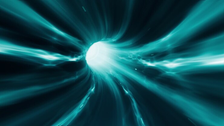 ciclo di vortice temporale del buco di verme