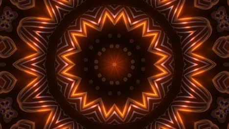 abstracto patrón de mandala brillante