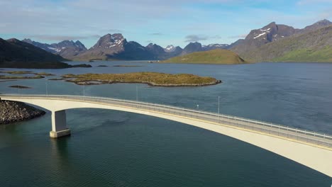 fredvang bridges panorama lofoten islands