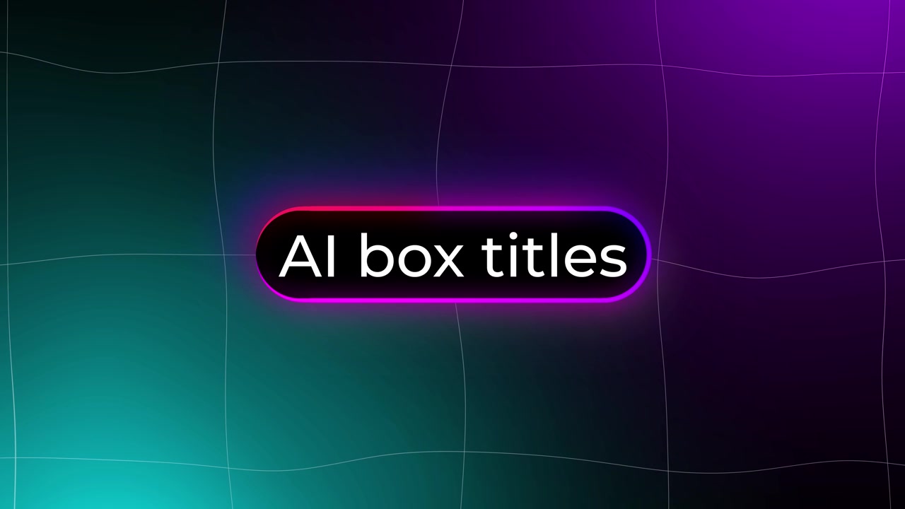Ai Box Titles 01 MOGRT Adobe Premiere Pro 2022 Risoluzione 3840×2160