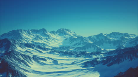 the alps from the titlis peak