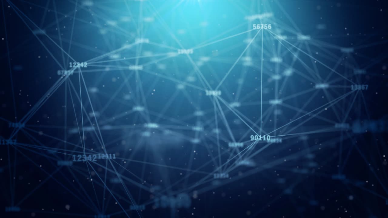 diseño abstracto de la red