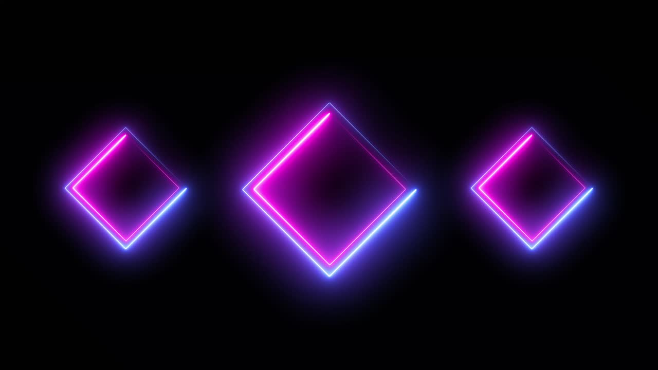Neon Squares