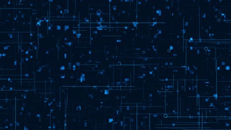 abstract technology background with moving lines dots network digital data communication digital