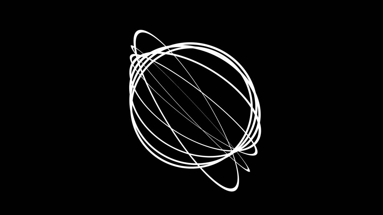 Revolving 3D gyroscope visual navigating orientation axis stabilisation technology