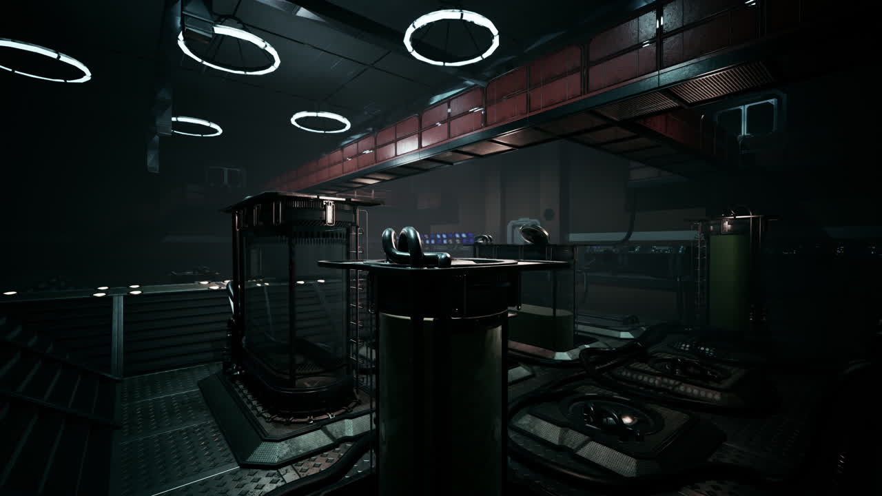 과학 실험실 의 전자 측정 기기