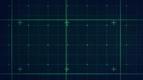 Animation-of-network-of-connections-and-data-processing-over-grid