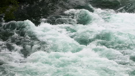 close up of rapids at niagara falls, new york