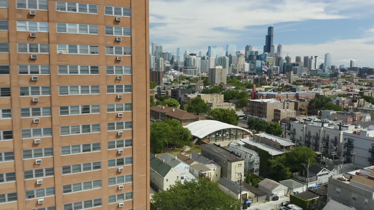 아파트단지 근접