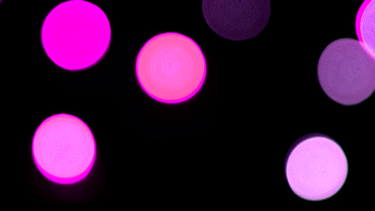 iluminación de bokeh