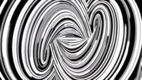 abstract black and white spiral background