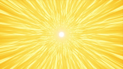 bright sun flare burst effect