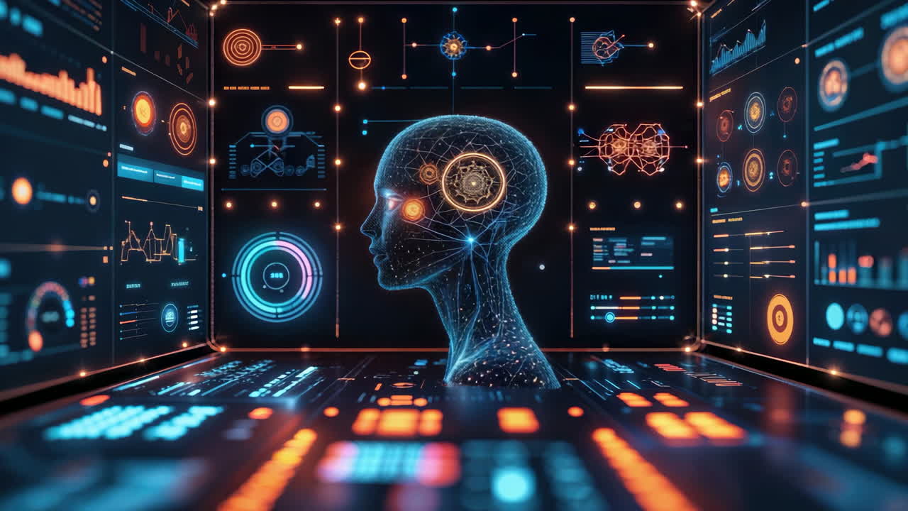 Artificial Intelligence Brain in a Futuristic Data Environment