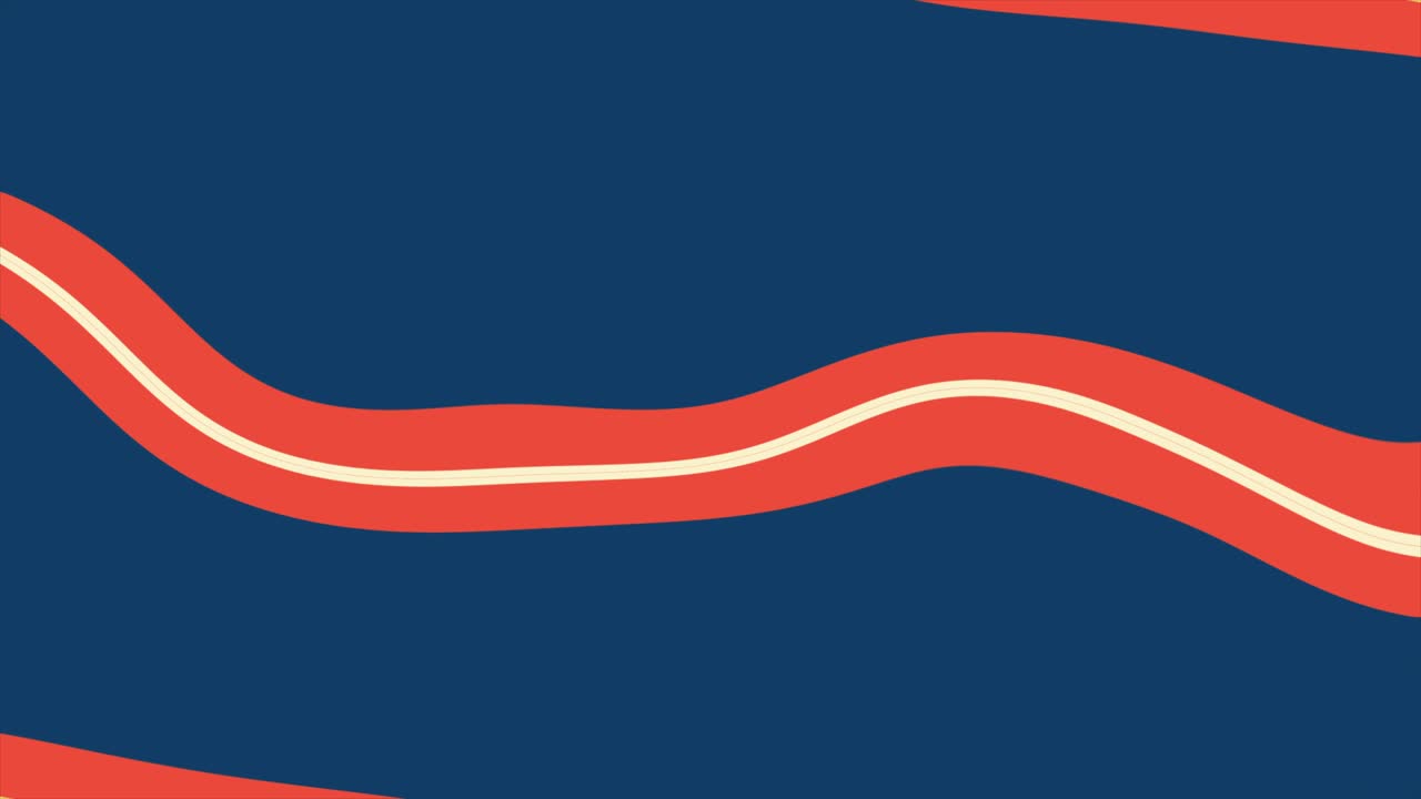 Dynamic Abstract Background with Wavy Lines and Color Changes