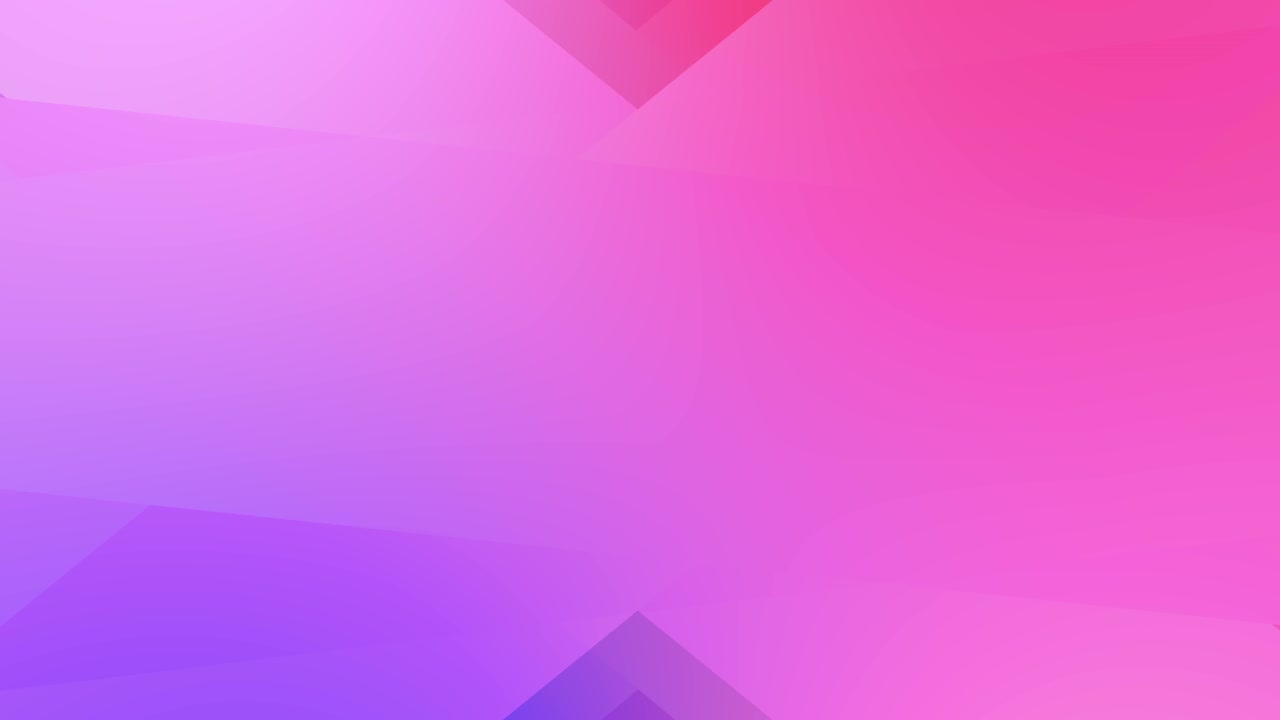 Sfondo astratto sfumato rosa e viola, strati di poligoni morbidi, sfumature di colore delicate e design moderno pulito.