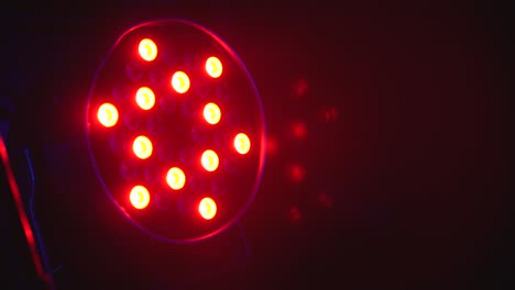 lámpara de led de colores