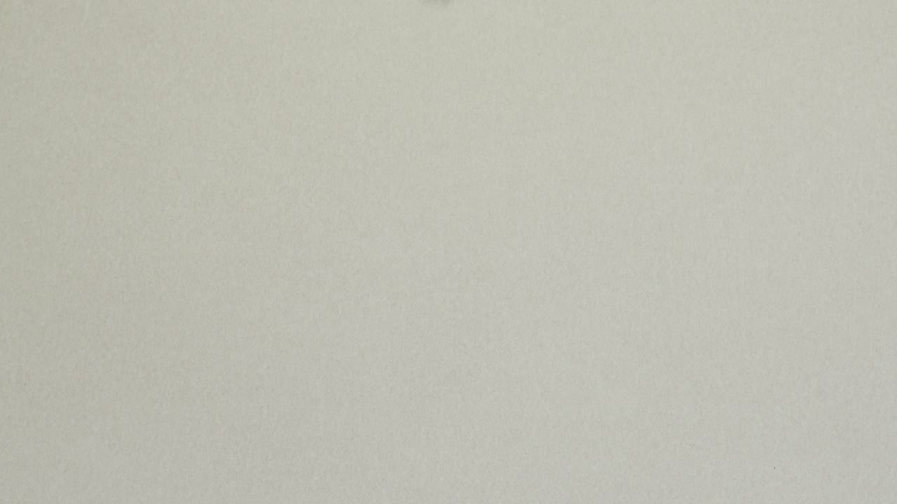 Green crumpled paper unfolds on grey in a stop motion transition