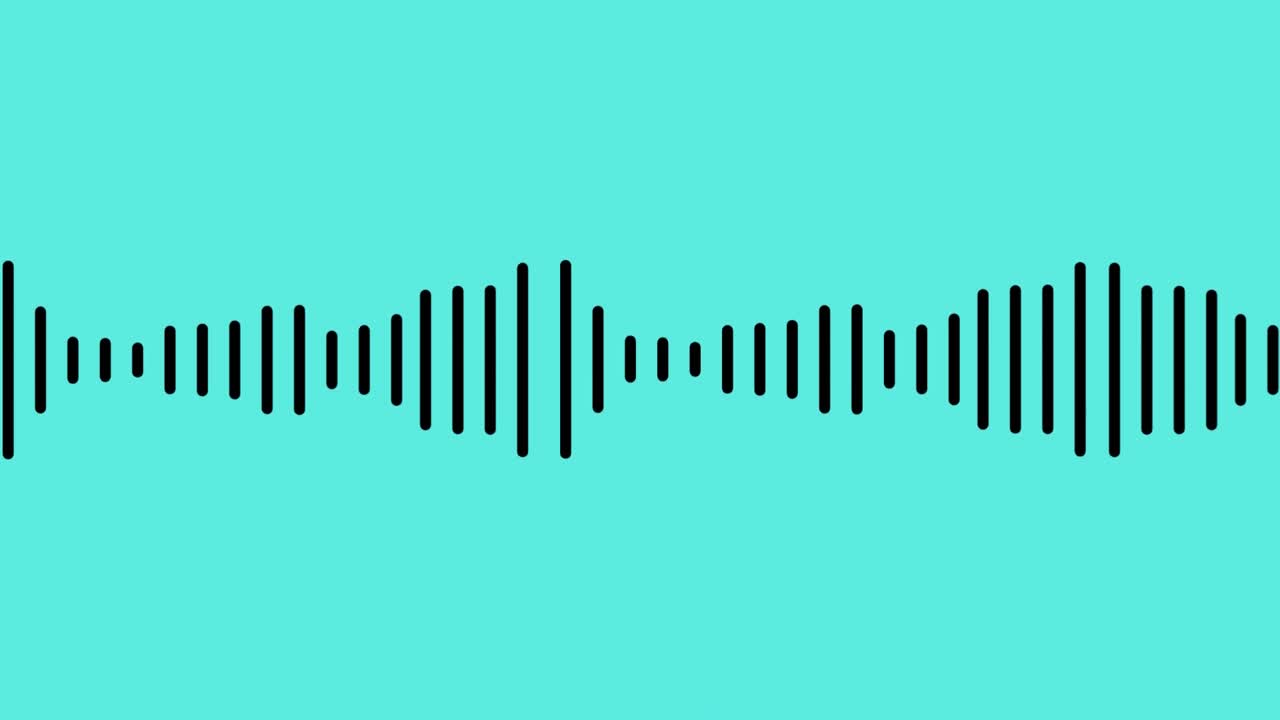 Abstract Soundwave Animation Background Audio Spectrum animated Visualizer Loop Music Waveform Motion Graphics Sound Frequency Display Audio Visualizer Video for EDM Podcast DJ Studio Music Production