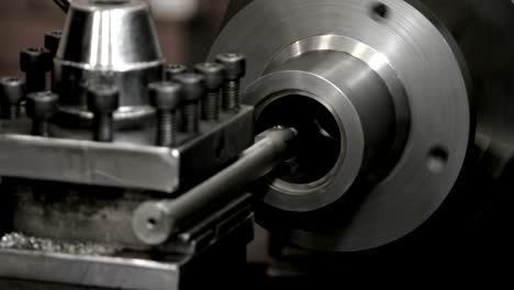 industry lathe machine work