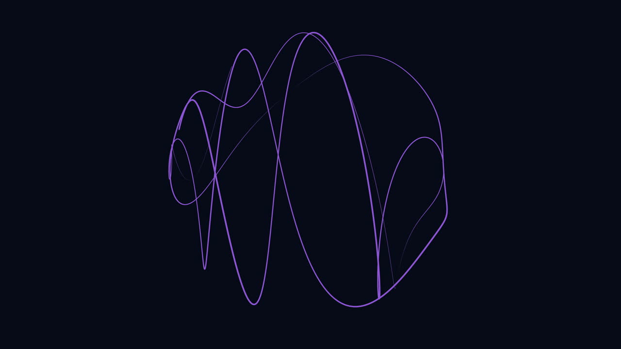 Elegant cursive o symbol modern, flowing design for logos and branding