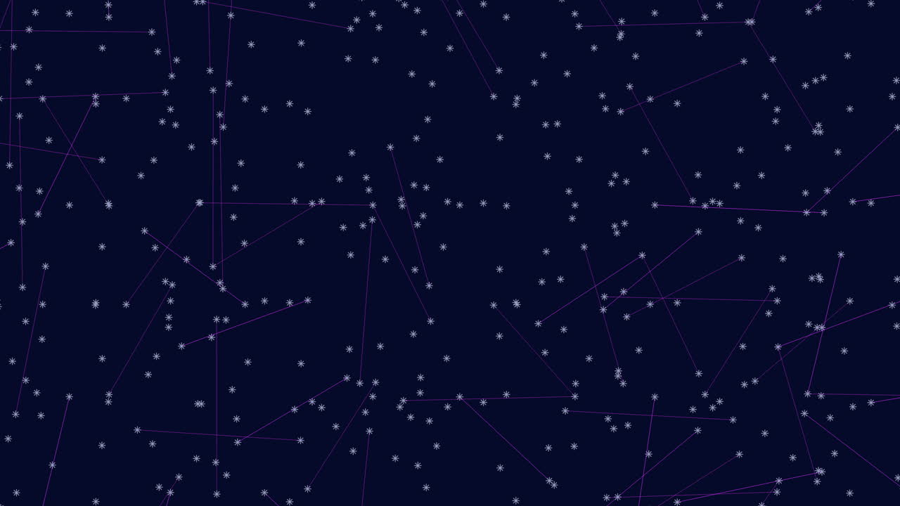 Stunning night sky enchanting constellation of stars in cosmic connection