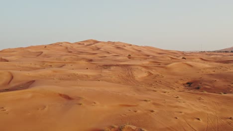 desert landscape with sand dunes