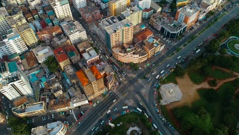aerial view of the city of dar es salaam