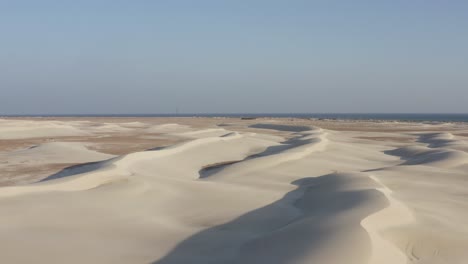 desert and sand dunes on socotra island, yemen