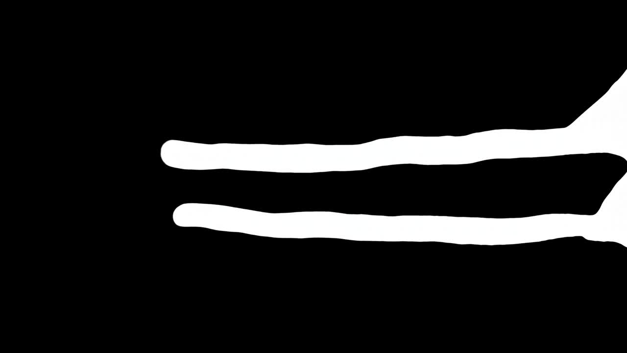 manchas de pintura blanca orientadas verticalmente en un paquete de 5