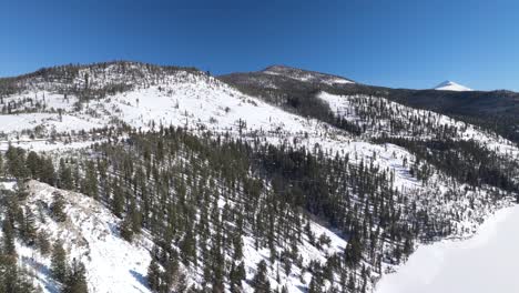 Verschneite-Winterlandschaft-Vom-Sapphire-Point,-Colorado